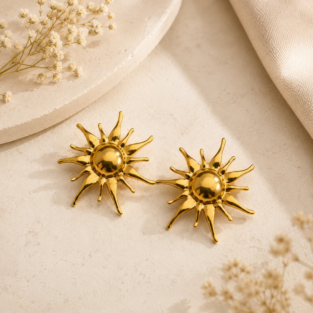 Solara Sunburst Earrings