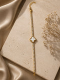 Celeste Clover Tennis Bracelet