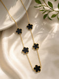 Midnight Clover Luxe Necklace