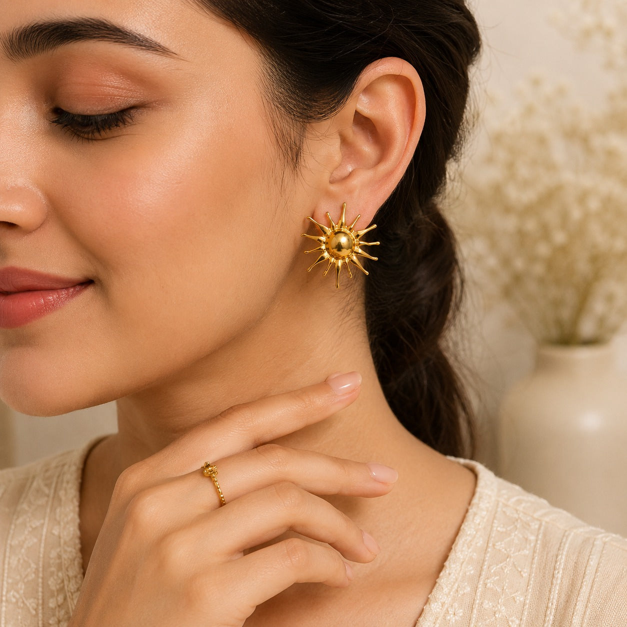 Solara Sunburst Earrings