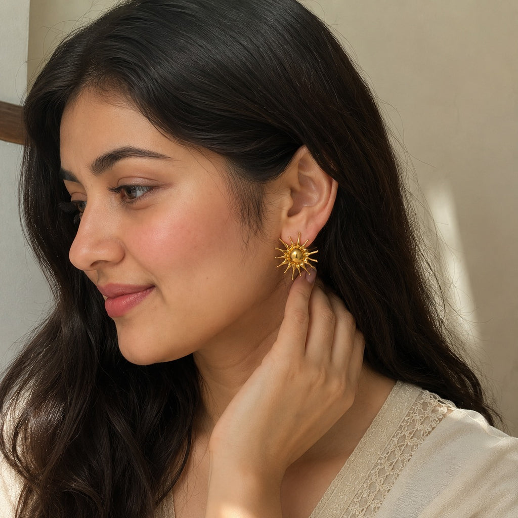 Solara Sunburst Earrings