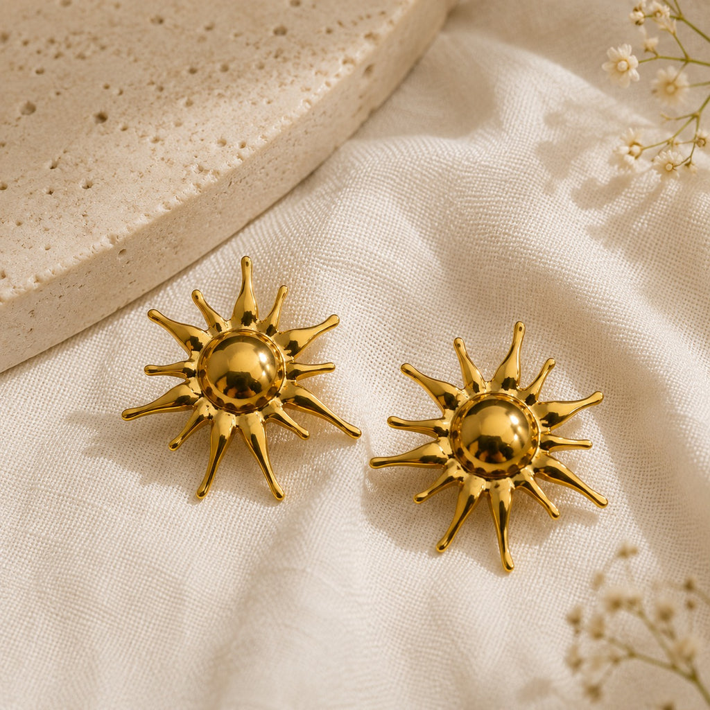 Solara Sunburst Earrings