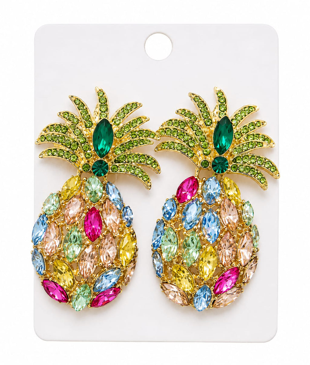 Golden Pine Earrings